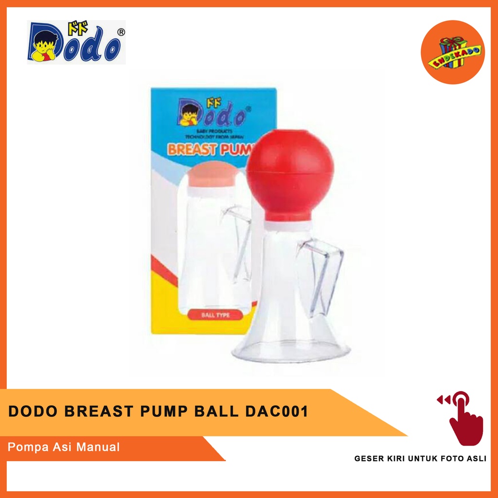 MAKASSAR! DODO BREAST PUMP BALL DAC001 - Pompa Asi Manual