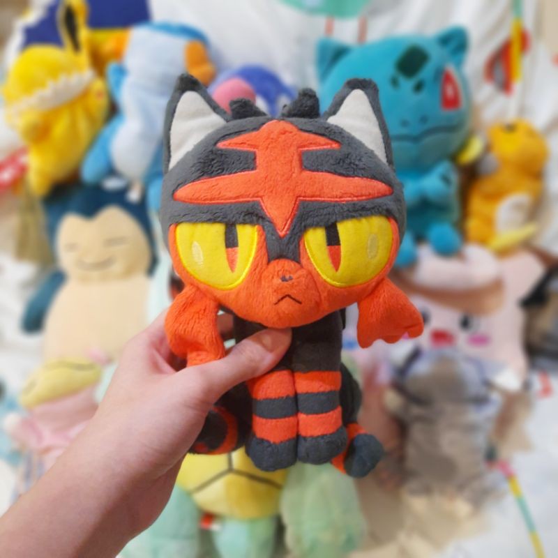 Boneka Pokemon Litten Changi
