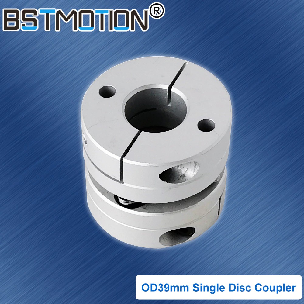 Dia 39mm Motor Shaft Coupling Single Disc Coupling 5.8N.m 8mm 10mm 11mm 12mm14mm 15mm 16mm 17mm