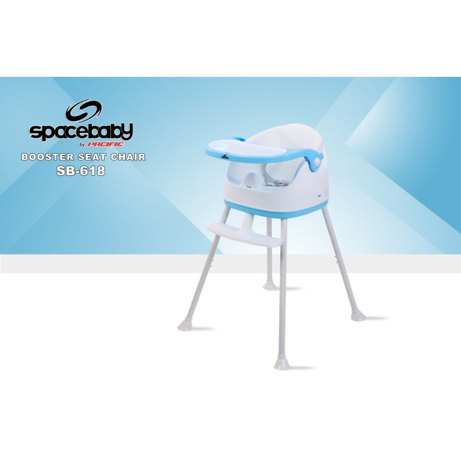 KURSI MAKAN BAYI BOOSTER SEAT CHAIR SPACEBABY SB-618