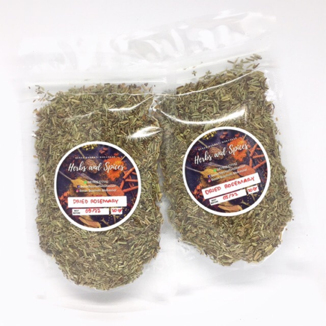 Daun Rosemary Kering | 20 gr | Dried Rosemary Leaves