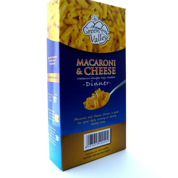 

Flash Sale - Green Valley Macaroni and Cheese 200 Gr 2 Pcs !!