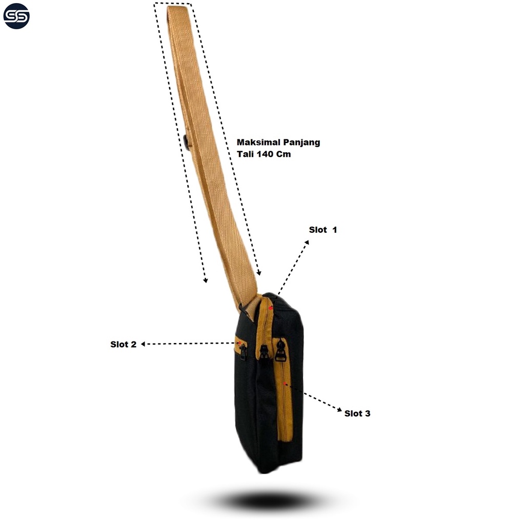 Tas Selempang Pria Original Sevenpoint Terbaru