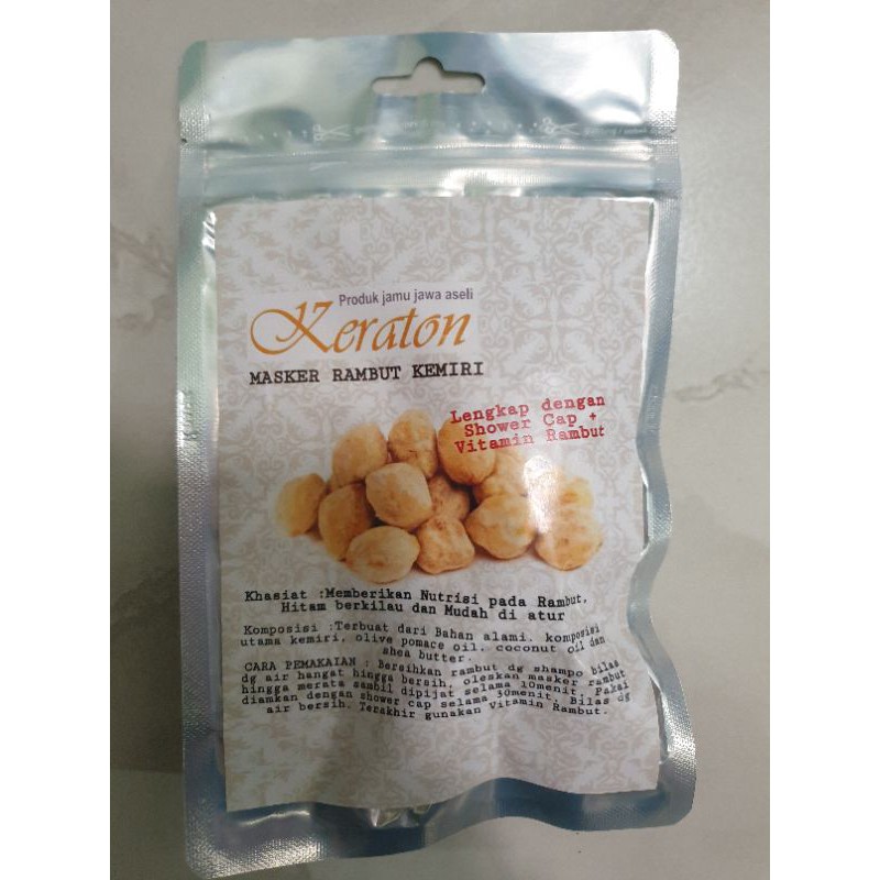 MASKER RAMBUT KEMIRI