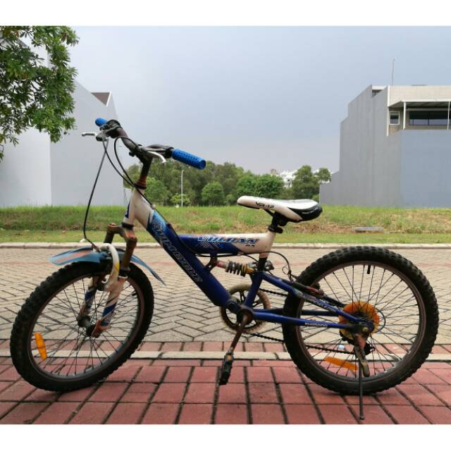  Sepeda WimCycle Vulcan  VR 12 size 20 Shopee Indonesia