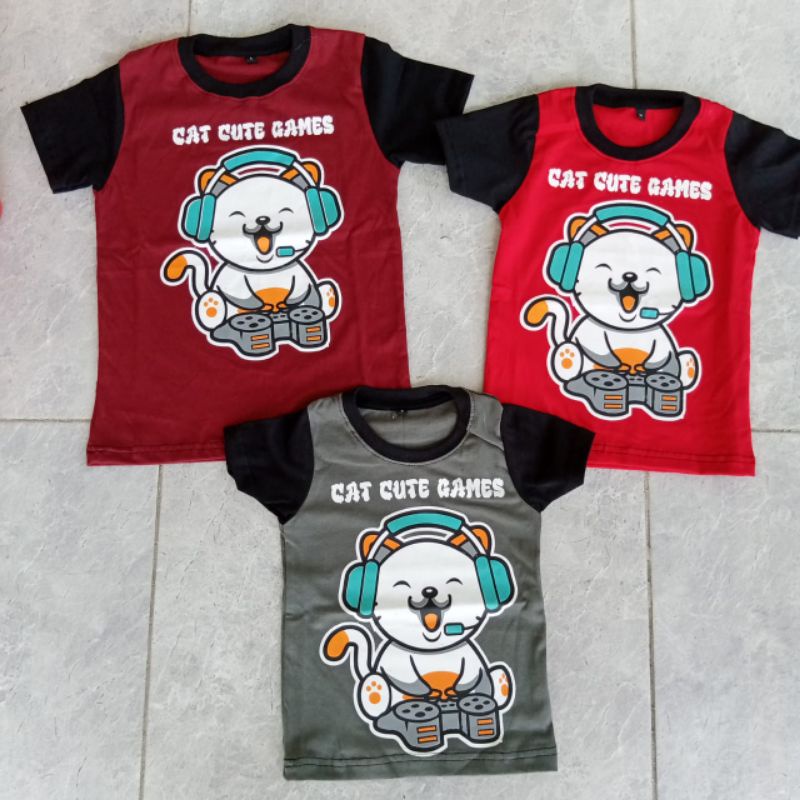 Kaos anak unisex cute