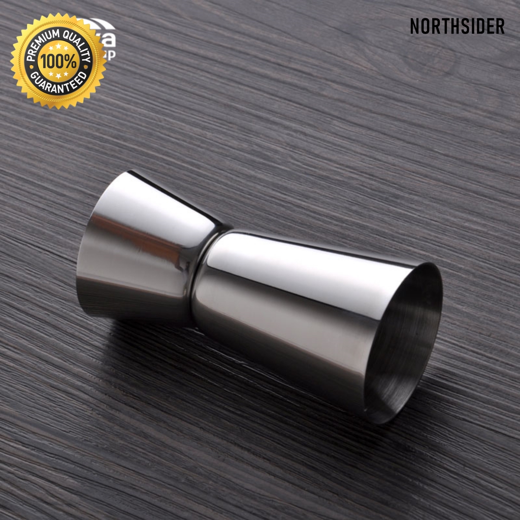 JIGGER 15/30ml STAINLESS STEEL | GELAS SHOT TAKAR