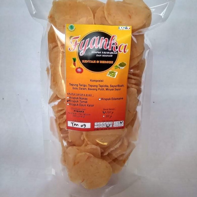 

Krupuk tomat/kerupuk tomat