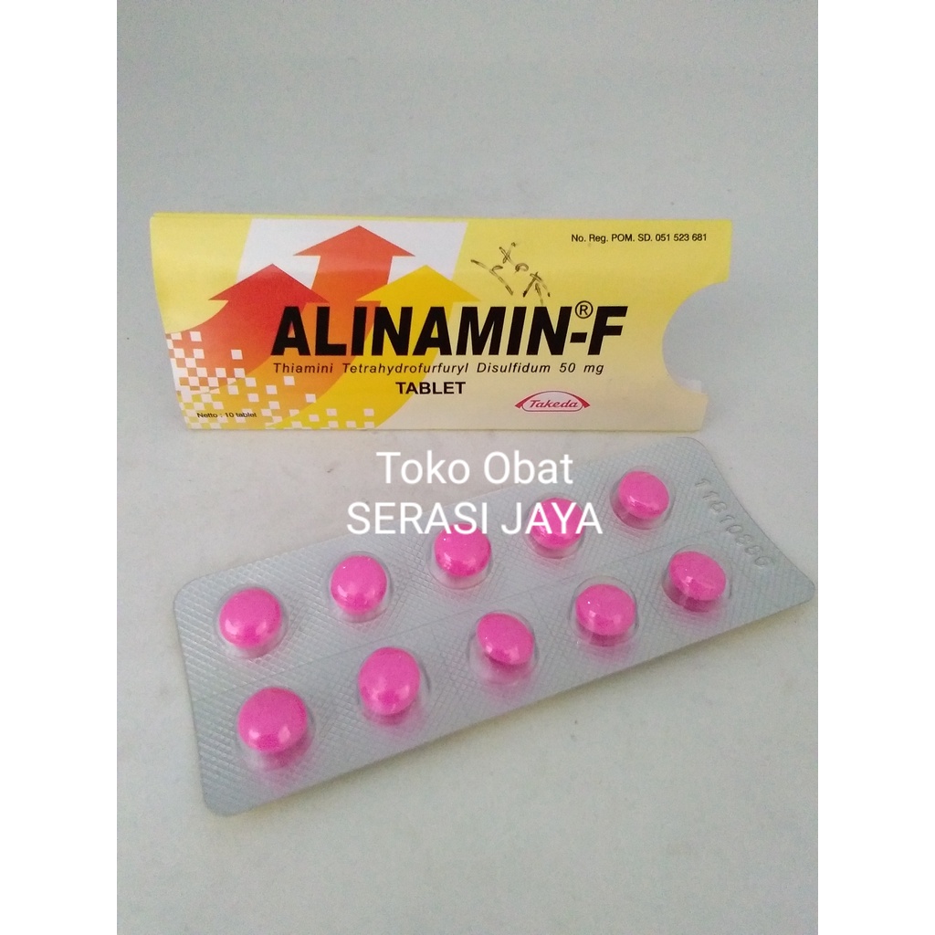 Alinamin F Tablet Vitamin Suplemen Kesehatan Tubuh
