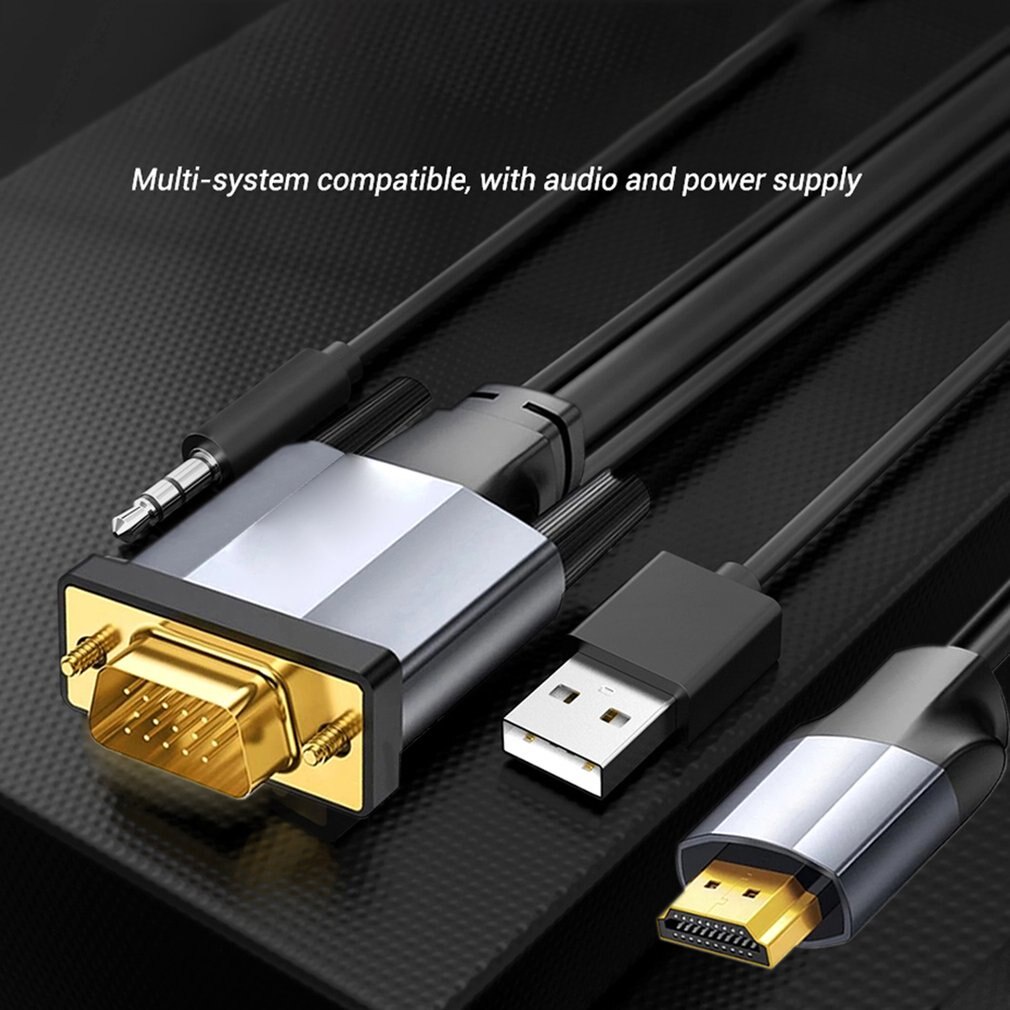 Kabel VGA to HDMI / VGA to HDTV 1.8M / 2M