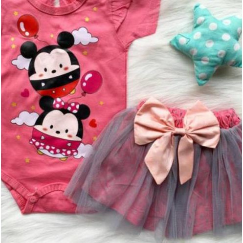 ☉ Baju setelan kaos celana gambar hewan lucu bestseller fashion anak perempuan bayi cewek murah -pee