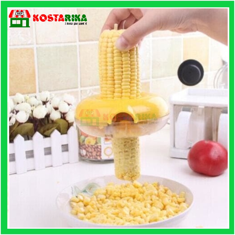 Kostarika Alat Pemipil Jagung Serutan Jagung Bulat Corn Corneller