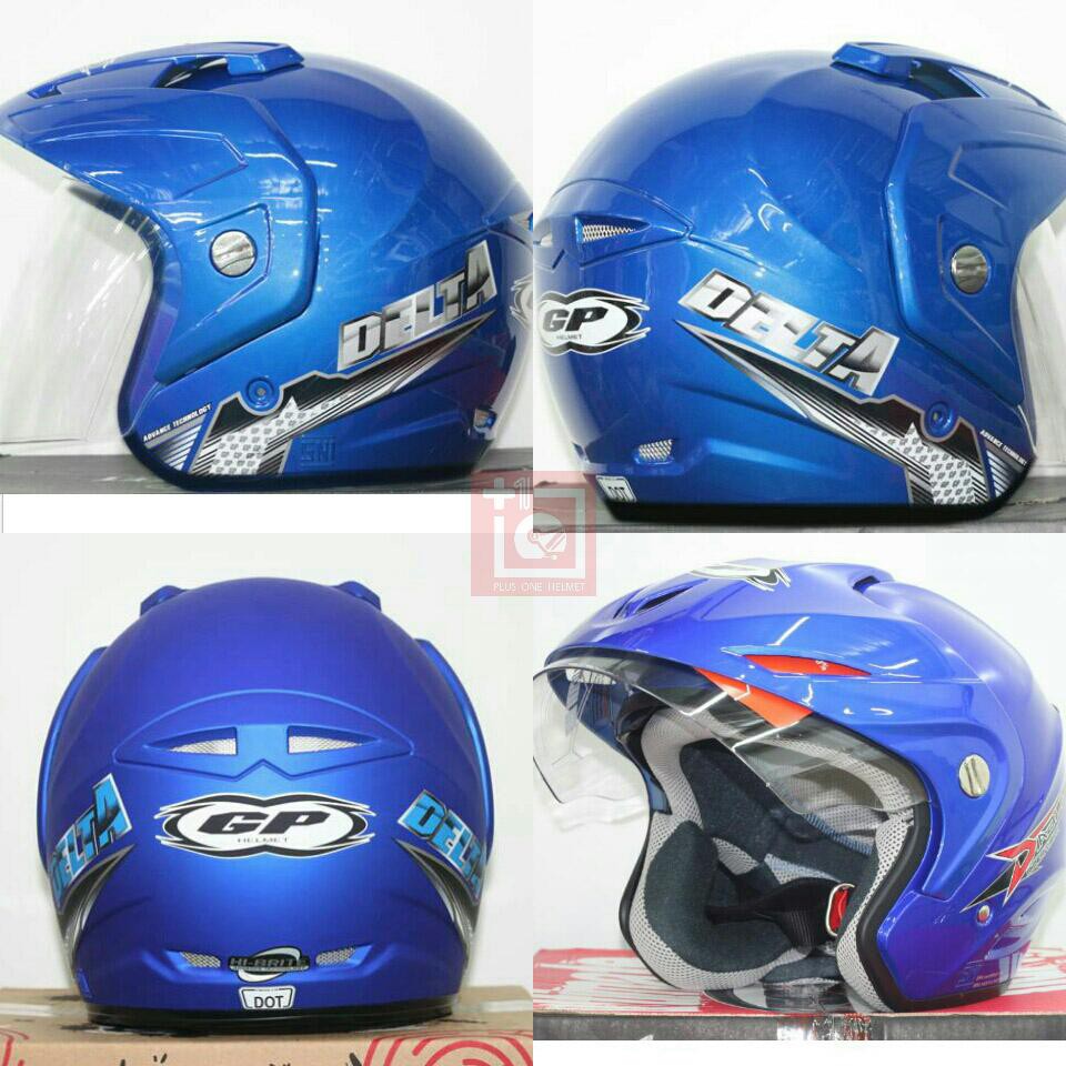 Helm SNI Murah GP DELTA Solid