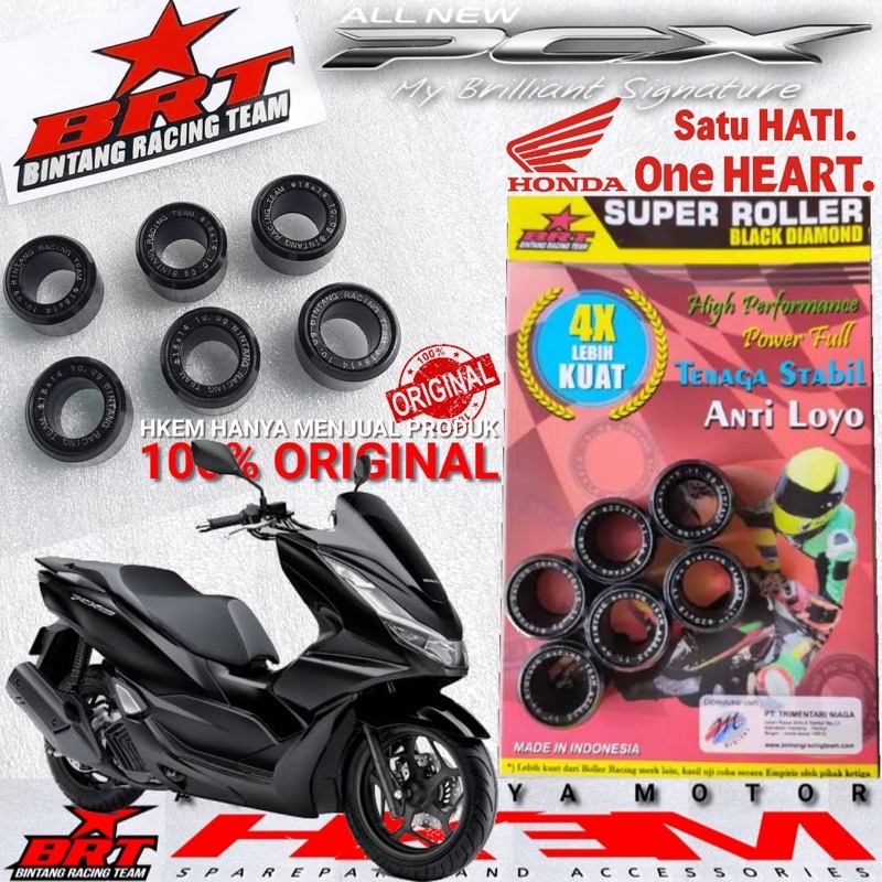 UPGRADE PCX 150 BRT PAKET ROLLER PCX VARIO 125 VARIO 150 NEWLED PERCVT BRT 10-15% 20% PERCVT 1500RPM