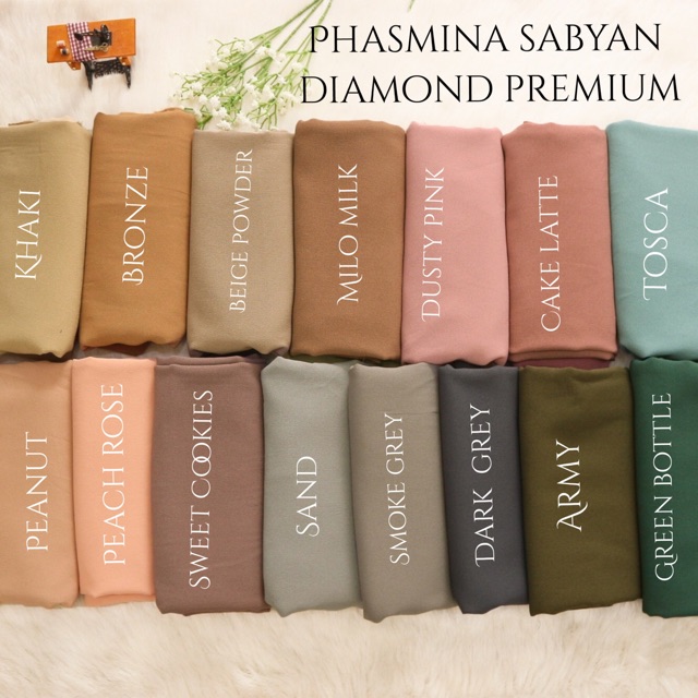 Pashmina Sabyan Diamond Premium