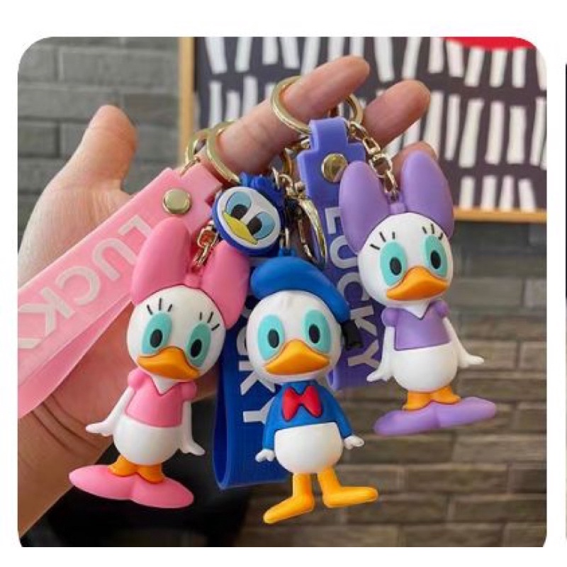 Gantungan Kunci Karakter Donald Bebek Lucu - Keychain Donald Duck Murah Import