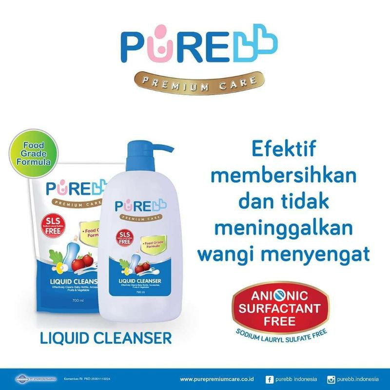 Pure BB Liquid Cleanser 700ml