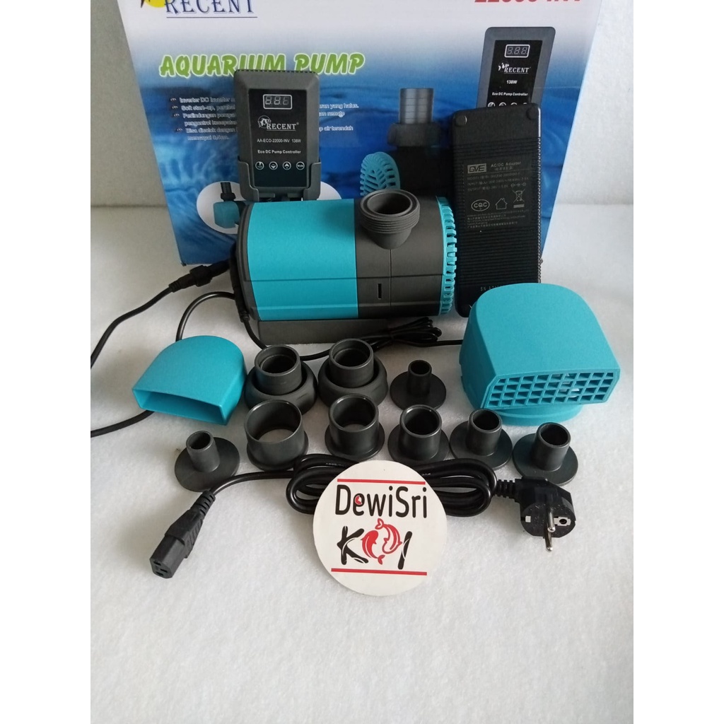 Pompa Celup Kolam Aquarium INVERTER RECENT AA ECO 16000 INV LOW WATT