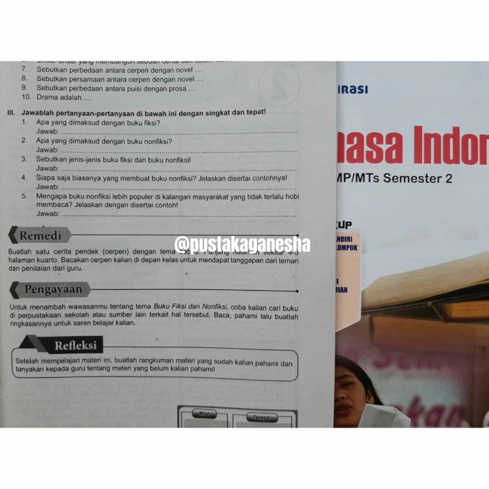 Buku LKS Bahasa Indonesia SMP MTs Semester 2 Genap Kelas 7 8 9 Terbaru-3