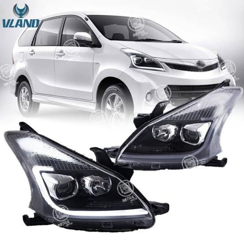 HEAD LAMP VARIASI - AVANZA 2012,2013,2014,2015 YZ