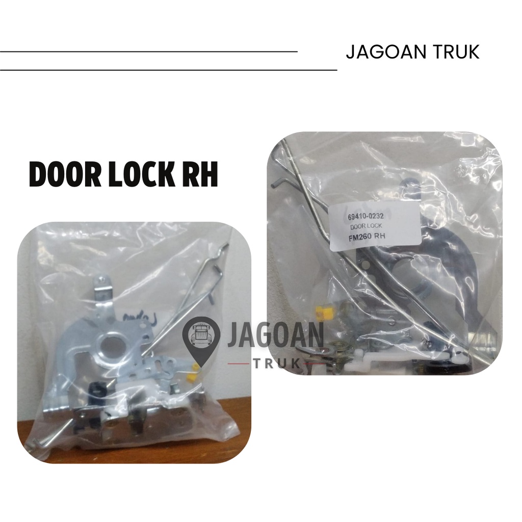 DOOR DOR LOCK LOK IMPORT MURAH HINO LOHAN FM260TI HINO 500