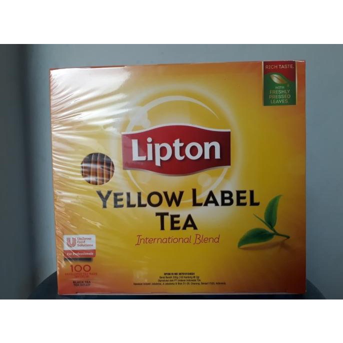 

[ COD ] LIPTON YELLOW TEA ENVELOP 2gr TERBATAS Kode 1079