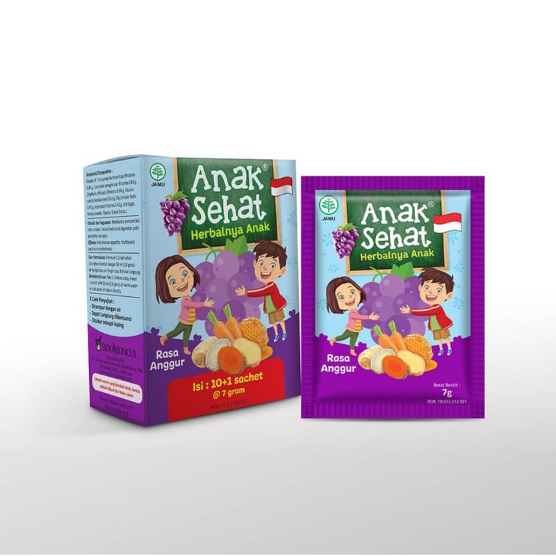 

Jamu Anak Sehat Sidomuncul ANGGUR.