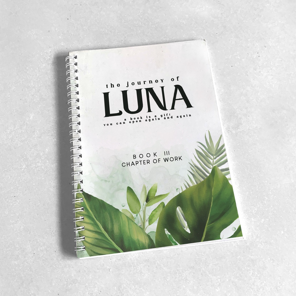 Notebook A6 Softcover Custom | Buku Tulis Custom | Notebook Spiral Sotfcover