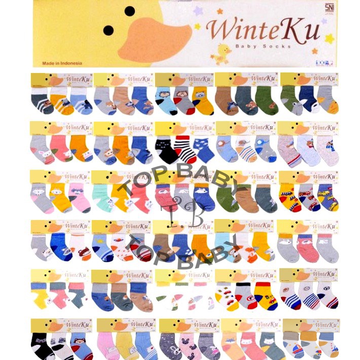 Kaos Kaki Bayi Isi 3 Winteku - 4581