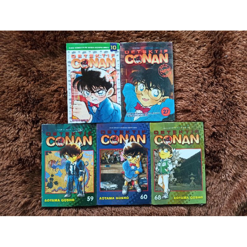 Jual CABUTAN KOMIK DETEKTIF CONAN 100 GR - AOYAMA GOSHO | Shopee Indonesia