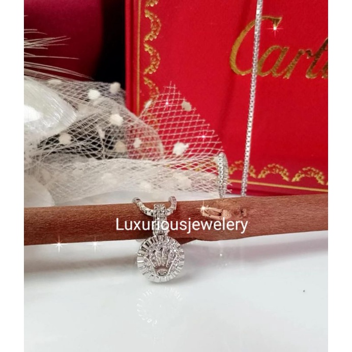 Luxuriousjewelery- Kalung premium Replika Berlian