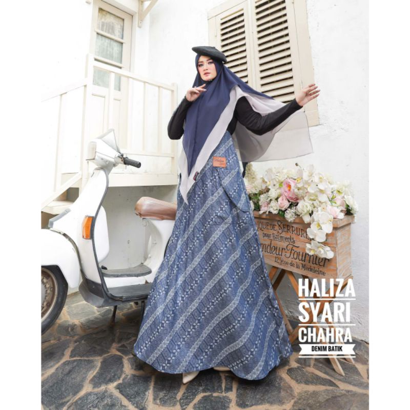 Chahra Denim Batik by haliza syari