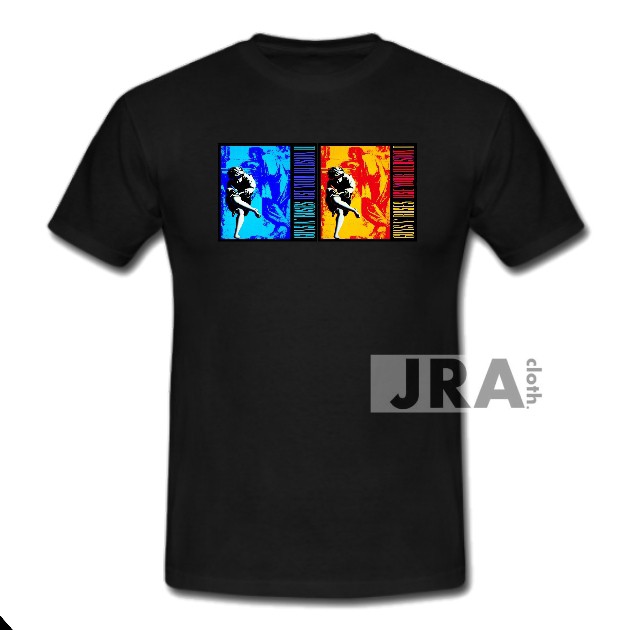 KAOS SHIRT BAJU GNR GUNS N ROSES USE YOUR ILLUSION COMBED