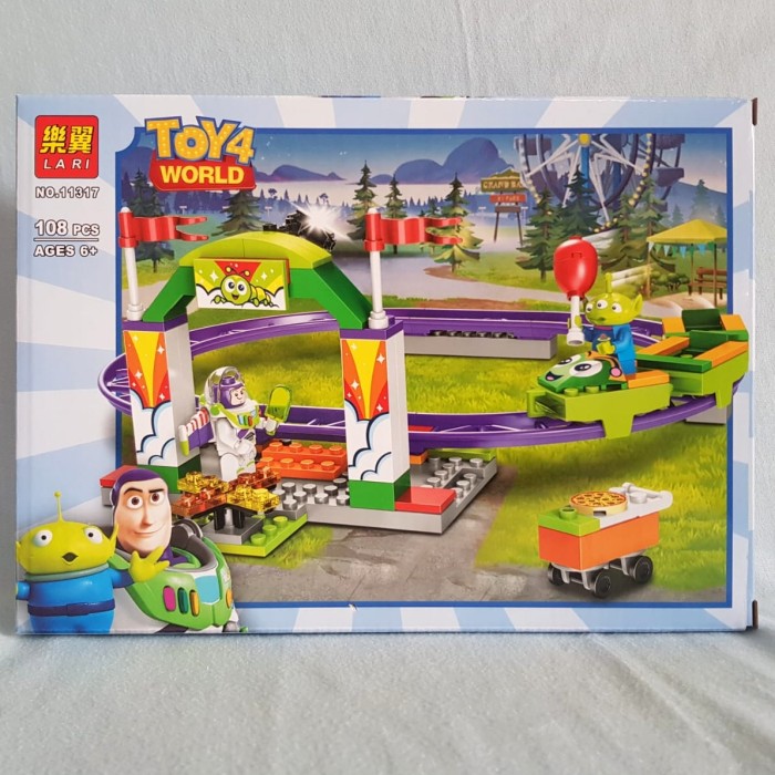 READY Bela Lari 11317 Toy Story Carnival Coaster Brick Lego Compatible BERKUALITAS