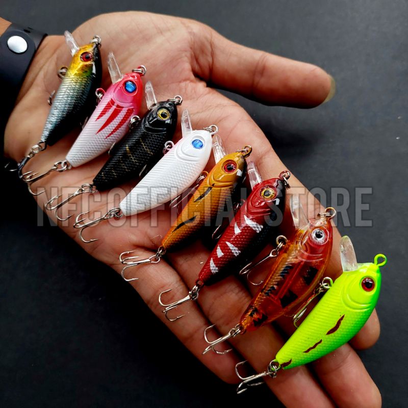 Lure minnow floating 5 cm 4,5 gram Best Killer Action