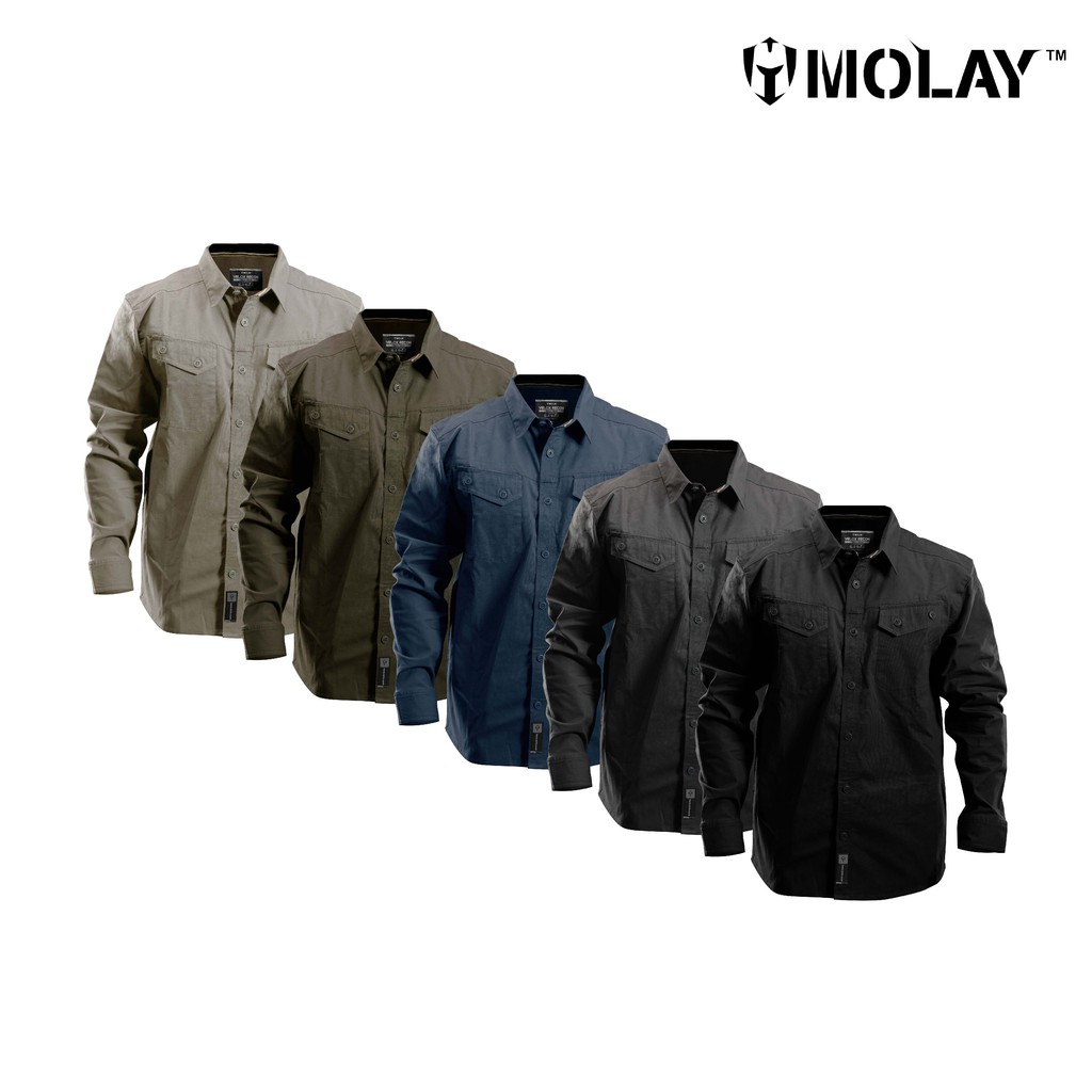 Kemeja Lengan Panjang Tactical Molay Velox Recon Long Sleeve