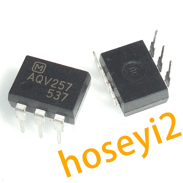 5pcs AQV257 In-line / DIP Optocoupler Solid State Relay Photoelektrik