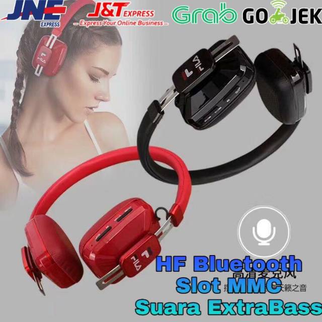 Headset Bluetooth Logo 350BT Super Bass Headphone Wireless Portable 350BT SUPER BASS