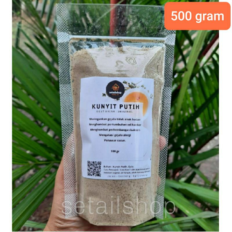 

SS SERBUK KUNYIT PUTIH + GULA 500 GRAM