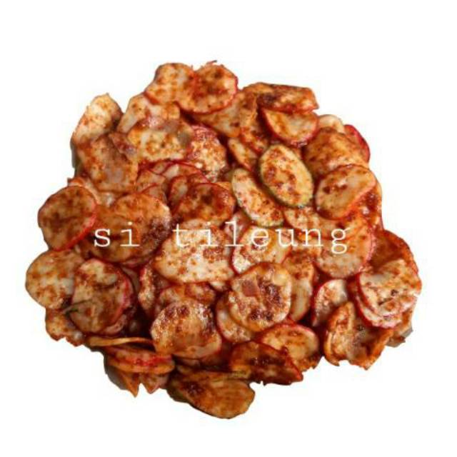 

KRUPUK SEBLAK CIKRUH PEDAS SI TILEUNG 150GRAM