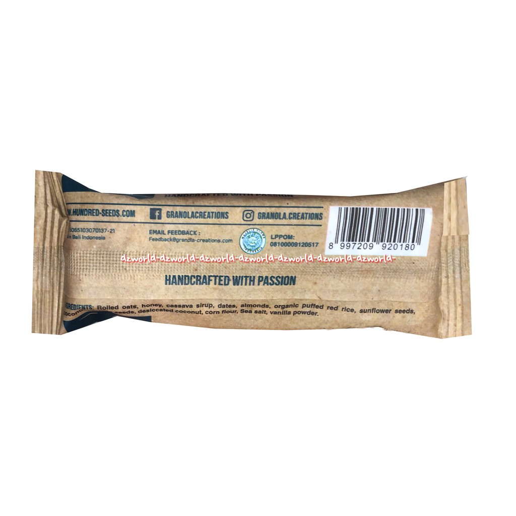 Granobar Granola Bars Chocolate Almonds Chia Seeds Snack Cemilan Sehat 29gr