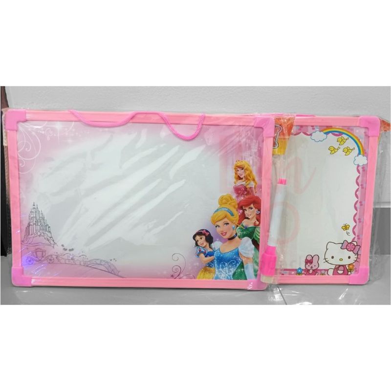 

Papan Tulis Anak Whiteboard Wipe n Clean FREE SPIDOL