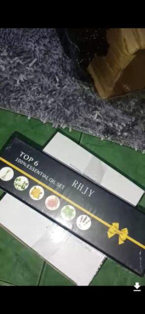 Firstsun Set Pure Essential Fragrance Oils Aromatherapy Diffusers 10ml 6pcs - Rh-06