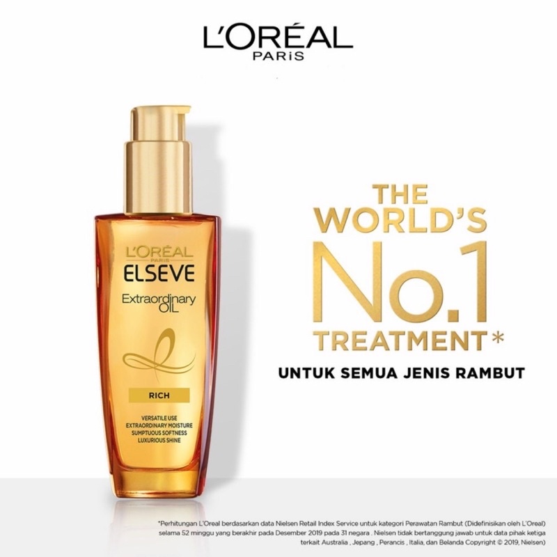L’Oréal Paris Elseve Extraordinary Oil Rich - Rose - Lavender - Eclat Imperial - Jasmine | Hair Trea