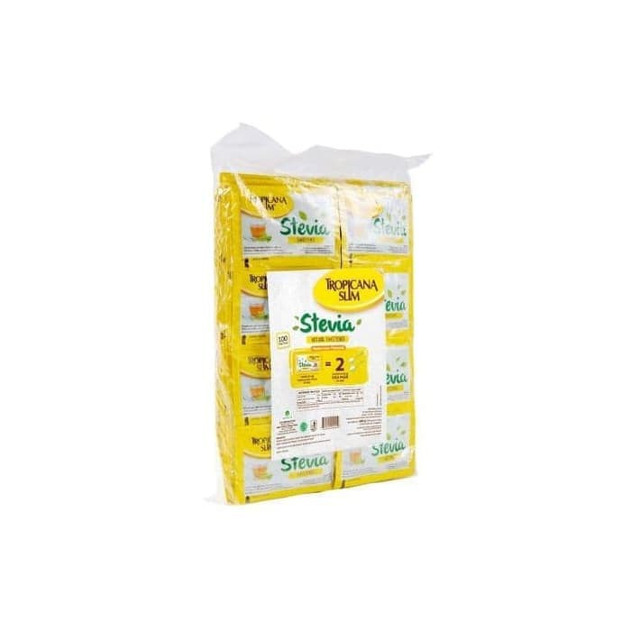 

TROPICANA SLIM STEVIA ISI 100 SACHET
