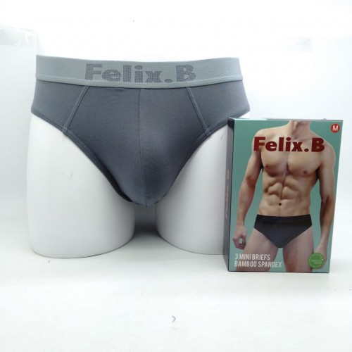 CD PRIA FELIX BUHLER MINI BRIEF FB 1122-31 SEMPAK SEGITIGA BAHAN: 95% BAMBOO, 5% SPANDEX