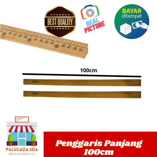 

Penggaris Sekolah Panjang 100cm Warna Kuning