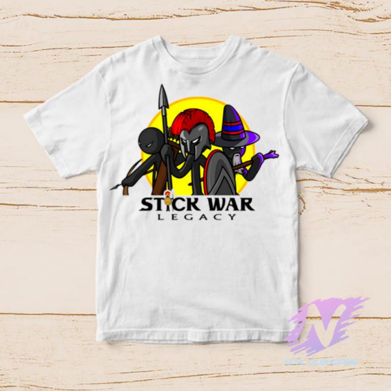 kaos anak stickman legacy warrior baju stickwar