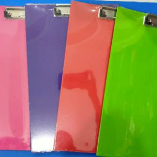 Jual Papan Alas Ujian Clip Board Warna Polos Shopee Indonesia