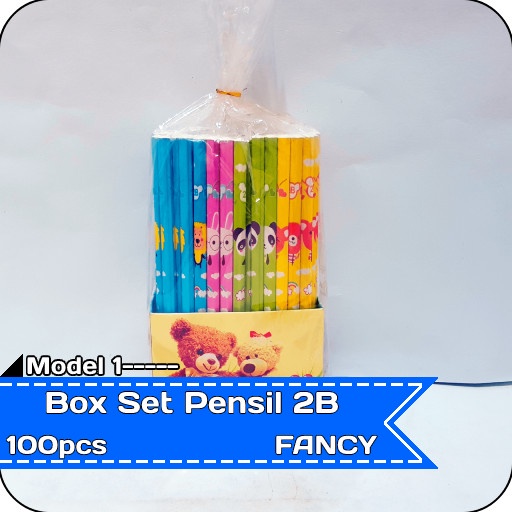 

Berkualitas Box Set Pensil Kayu 2B 100Pcs Fancy Terlaris